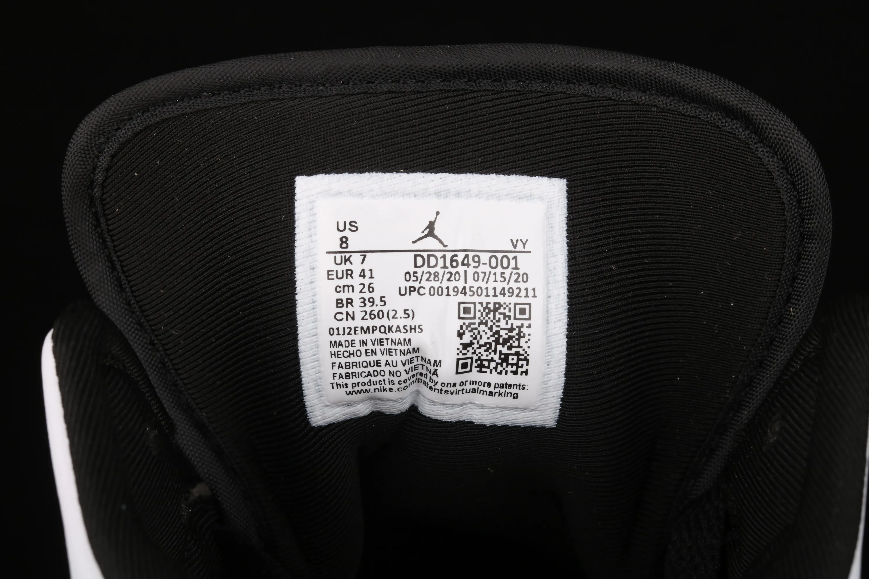 All Categories Air Jordan Jordan Series Basketball Shoes Air Jordan 1 Mid Air Jordan 1 Mid "All-Star" AJ1 Joe 1 China All-Star Black and White Patent Leather Mid-top Versatile Casual Sports Shoes DD1649-001